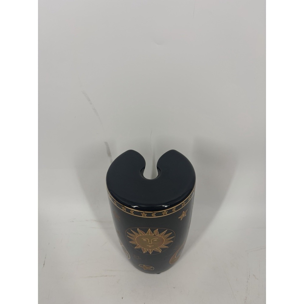 Y2K 90s Celestial Toilet Brush Container Holder Sun Moon Bathroom Accessory